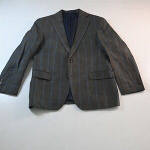Egara 36S Blue Extreme Slim Mens Blazer Suit Jacket Sport Coat